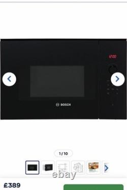 Bosch BFL523MB0B 800W Built-in Solo Microwave Black