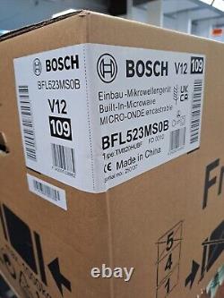 Bosch BFL523MS0B Built-in Microwave NEW SEALED BOX Stainless Steel