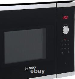 Bosch BFL523MS0B Built-in Microwave with Touch Controls Stainless Steel