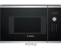 Bosch BFL523MS0B Series 4 20L Built-In 800W Microwave Stainless Steel NEW