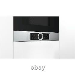 Bosch BFL634GS1B Serie 8 21L 900W Built-in Microwave Stainless Steel