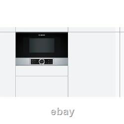Bosch BFL634GS1B Serie 8 21L 900W Built-in Microwave Stainless Steel