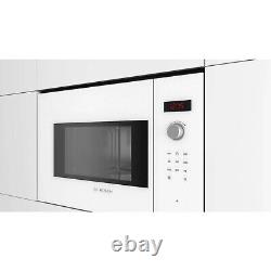 Bosch Built-In Microwave Oven Serie 4 White Stainless Steel BFL523MW0B 20L
