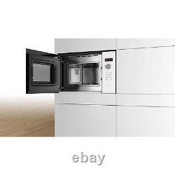 Bosch Built-In Microwave Oven Serie 4 White Stainless Steel BFL523MW0B 20L