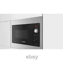 Bosch Built-in Microwave 800W 20L Stainless Steel BFL523MS3B Customer Return