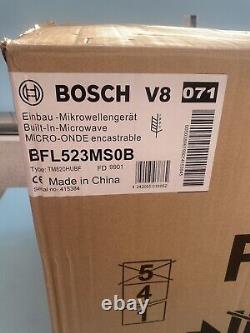 Bosch Built-in Microwave with Touch Controls Stainless Steel BFL523MS0B