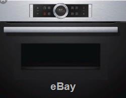 Bosch CMG633BB1B Black Fully Integrated Combi Microwave Oven
