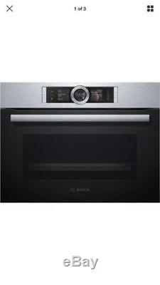 Bosch CMG633BS1B Compact Built-In Combination Microwave Oven Stainless Steel NEW