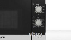 Bosch FFL020MS2B 20 Litres 800w 5 Power Level Black Microwave + 2 Year Warranty