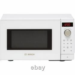 Bosch FFL023MW0B 20 Litre, Freestanding Small Standard Microwave Oven White