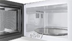 Bosch Freestanding 800W White Microwave Oven HMT75M421B