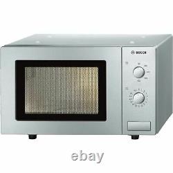 Bosch HMT72M450B 17L 800W Microwave in Brushed Steel 2 Year Warranty