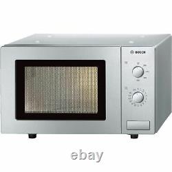 Bosch HMT72M450B Brushed Steel 800 Watt Microwave Brand New 2 Year Warranty