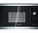 Bosch Hmt75m654b Built In Stainless Steel & Black Glass Microwave Oven