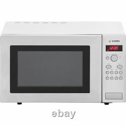 Bosch HMT84M451B Free Standing Microwave Brushed Steel