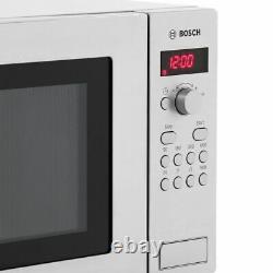 Bosch HMT84M451B Free Standing Microwave Brushed Steel