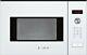 Bosch Hmt84m624b Compact Built-in White Microwave Oven