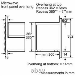Bosch HMT85GL53B Exxcel Compact Electronic Microwave and Grill