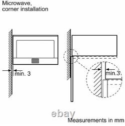 Bosch HMT85GL53B Exxcel Compact Electronic Microwave and Grill
