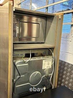 Bosch Microwave & Oven With Stainless Steel Kitchen Unit