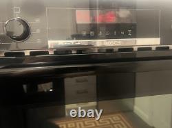 Bosch Serie 4 Built-in Combination Microwave Oven Black CMA583MB0B