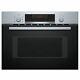 Bosch Serie 4 Cma583ms0b Stainless Steel Built-in Compact Combi Microwave Oven