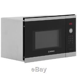 Bosch Serie 6 HMT75G654B Brushed Steel Compact Microwave Oven