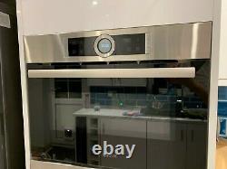 Bosch Serie 8 CFA634GS1B 900W Built-In Brushed Steel Microwave Oven 36L