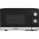 Bosch Series 2 20l 800w Freestanding Solo Microwave Black Ffl020ms2b