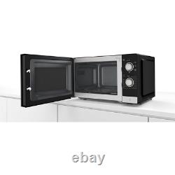 Bosch Series 2 20L 800W Freestanding Solo Microwave Black FFL020MS2B