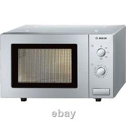 Bosch Series 2 HMT72M450B Brushed Steel Freestanding Microwave 800W 17 Litres