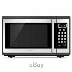 Breville 34L Quick & Easy 1100W Microwave Stainless Steel Cook/Defrost Kitchen