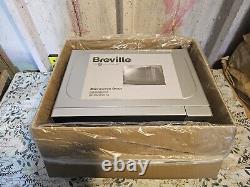 Breville BRSMB2016 20L 800W Sliver Digital Solo Microwave with 5 Power Levels