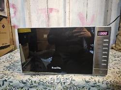 Breville BRSMB2016 20L 800W Sliver Digital Solo Microwave with 5 Power Levels