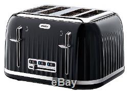Breville Impressions Black Kettle and Toaster Set & Daewoo Microwave & Canisters