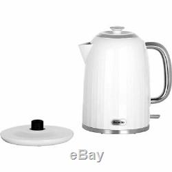 Breville Impressions Kettle and Toaster Set & Daewoo Microwave White New