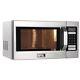 Buffalo Programmable Commercial Microwave Oven 1100w Stainless Steel Silver