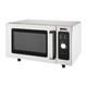 Buffalo Stainless Steel Manual Commercial Microwave Oven 1000w Fb861