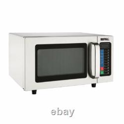 Buffalo Stainless Steel Programmable Commercial Microwave Oven 1000W FB862