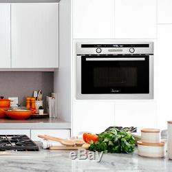 Built-In Combination Microwave Oven 60cm 44 l stainless steel glass LED display