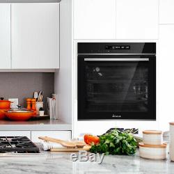 Built-In Combination Microwave Oven 60cm, grill, hot air, defrost function touch