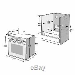 Built-In Combination Microwave Oven 60cm, grill, hot air, defrost function touch