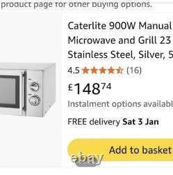 Built-In Microwave and Grill BNIB