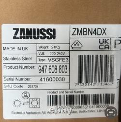 Built In Microwave with Grill Zanussi ZMBN4DX Black Brand New