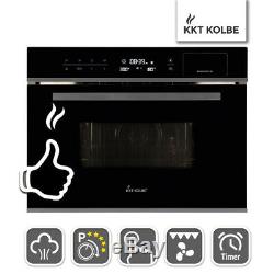 Built-in microwave oven 60cm, steam cooker, hot air grill, touch, Display, Timer