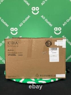 CDA Built In Microwave 900 Watt 25 Litres Black VP400BL #LF127010