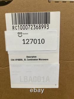 CDA Built In Microwave 900 Watt 25 Litres Black VP400BL #LF127010