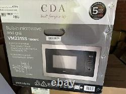 CDA Built-In Microwave with Grill Stainless Steel VM231SS