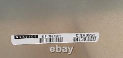 CDA MC61SS 750W Stainless Steel & Black Built-in Microwave Oven inc vat (BD)