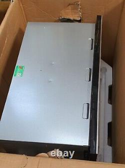 CDA MC61SS 750W Stainless Steel & Black Built-in Microwave Oven inc vat (BD)